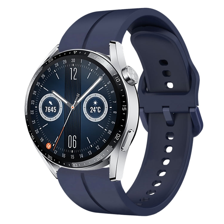 20mm Loop Silicone Watch Band, For Huawei Watch GT3 Pro 43mm, For Huawei Watch GT3 42mm, For Huawei Watch GT2 42mm, For Huawei Watch 2