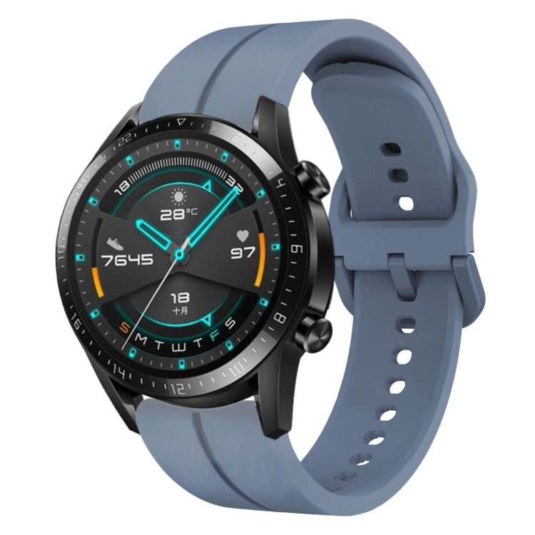 20mm Loop Silicone Watch Band, For Huawei Watch GT3 Pro 43mm, For Huawei Watch GT3 42mm, For Huawei Watch GT2 42mm, For Huawei Watch 2