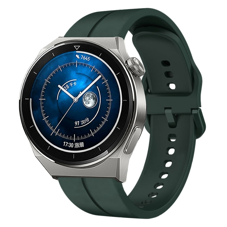 22mm Loop Silicone Watch Band, For Huawei Watch Buds, For Huawei Watch GT 3 SE, For Huawei Watch GT3 Pro 46mm, For Huawei Watch GT3 46mm