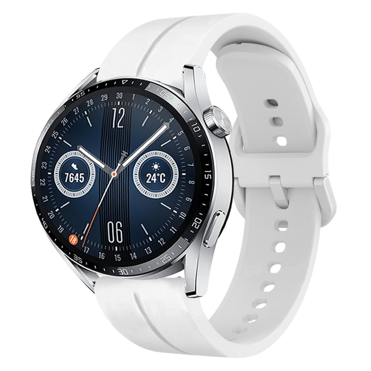 22mm Loop Silicone Watch Band, For Huawei Watch Buds, For Huawei Watch GT 3 SE, For Huawei Watch GT3 Pro 46mm, For Huawei Watch GT3 46mm