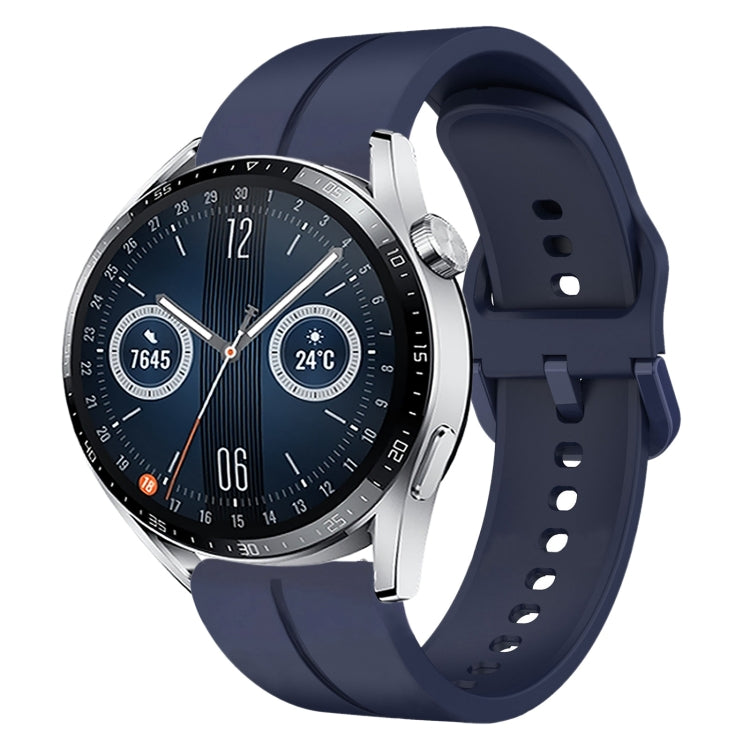 22mm Loop Silicone Watch Band, For Huawei Watch Buds, For Huawei Watch GT 3 SE, For Huawei Watch GT3 Pro 46mm, For Huawei Watch GT3 46mm