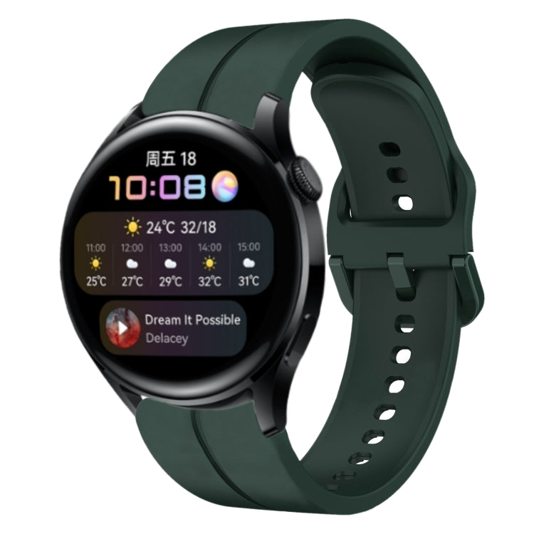 22mm Loop Silicone Watch Band, For Huawei Watch GT Runner, For Huawei Watch 3 Pro New, For Huawei Watch 3, For Huawei Watch 3 Pro
