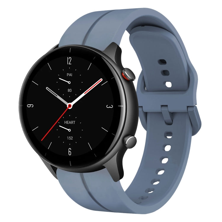 22mm  Loop Silicone Watch Band, For Amazfit GTR 2e, For Amazfit GTR 2, For Amazfit 3, For Amazfit GTR 47mm