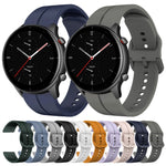 22mm  Loop Silicone Watch Band, For Amazfit GTR 2e, For Amazfit GTR 2, For Amazfit 3, For Amazfit GTR 47mm
