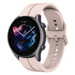 22mm  Loop Silicone Watch Band, For Amazfit GTR 2e, For Amazfit GTR 2, For Amazfit 3, For Amazfit GTR 47mm