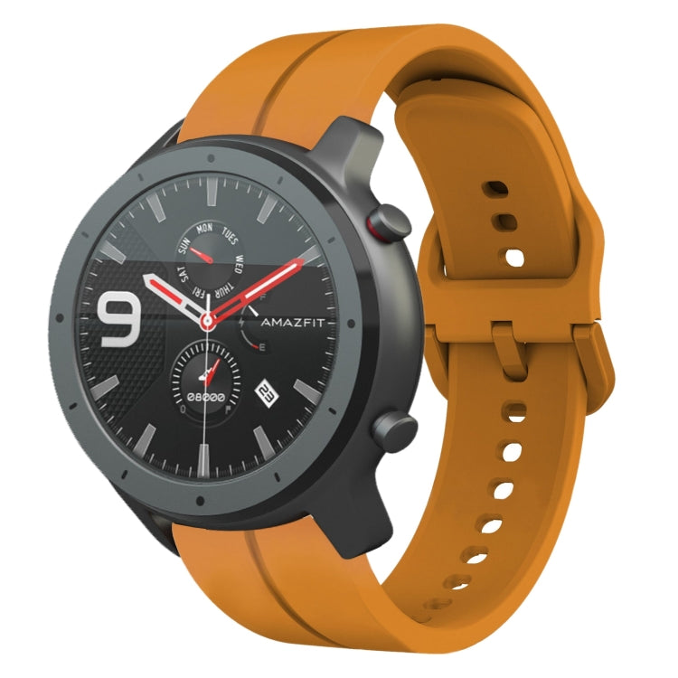 22mm  Loop Silicone Watch Band, For Amazfit GTR 2e, For Amazfit GTR 2, For Amazfit 3, For Amazfit GTR 47mm
