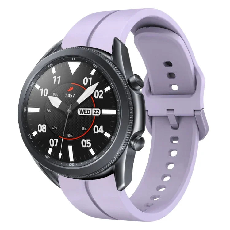 22mm Loop Silicone Watch Band, For Samsung Galaxy Watch3 45mm, For Samsung Galaxy Watch 46mm, For Samsung Gear S3 Classic, For Samsung Gear S3 Frontier