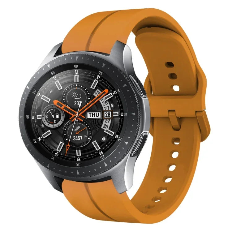22mm Loop Silicone Watch Band, For Samsung Galaxy Watch3 45mm, For Samsung Galaxy Watch 46mm, For Samsung Gear S3 Classic, For Samsung Gear S3 Frontier