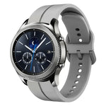 22mm Loop Silicone Watch Band, For Samsung Galaxy Watch3 45mm, For Samsung Galaxy Watch 46mm, For Samsung Gear S3 Classic, For Samsung Gear S3 Frontier