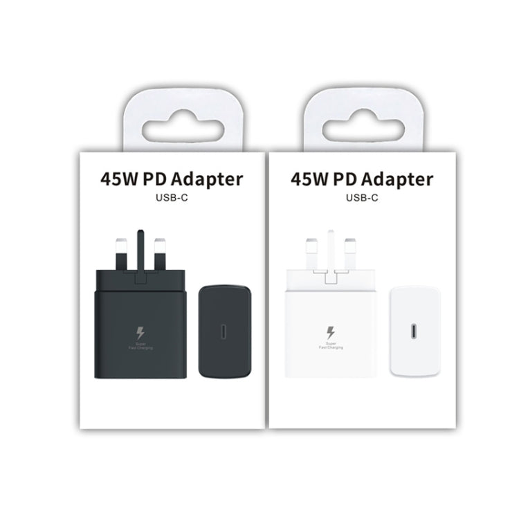 M135 45W USB-C / Type-C Port Fast Charger, UK Plug, UK Plug