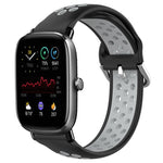 20mm Perforated Breathable Sports Silicone Watch Band, For Amazfit GTS 2 Mini, For Amazfit GTS 2, For Amazfit GTS