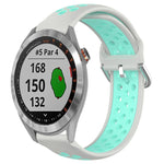 20mm Perforated Breathable Sports Silicone Watch Band, For Garmin Vivoactive3 Music, For Garmin Venu 2 Plus, For Garmin Approach S40