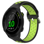 20mm Perforated Breathable Sports Silicone Watch Band, For Garmin Forerunner 158, For Garmin Forerunner 55, For Garmin Venu