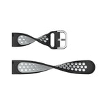 20mm Perforated Breathable Sports Silicone Watch Band, For Garmin Forerunner 158, For Garmin Forerunner 55, For Garmin Venu