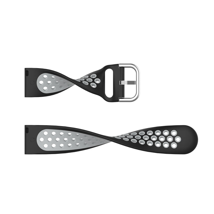 20mm Perforated Breathable Sports Silicone Watch Band, For Garmin Forerunner 158, For Garmin Forerunner 55, For Garmin Venu