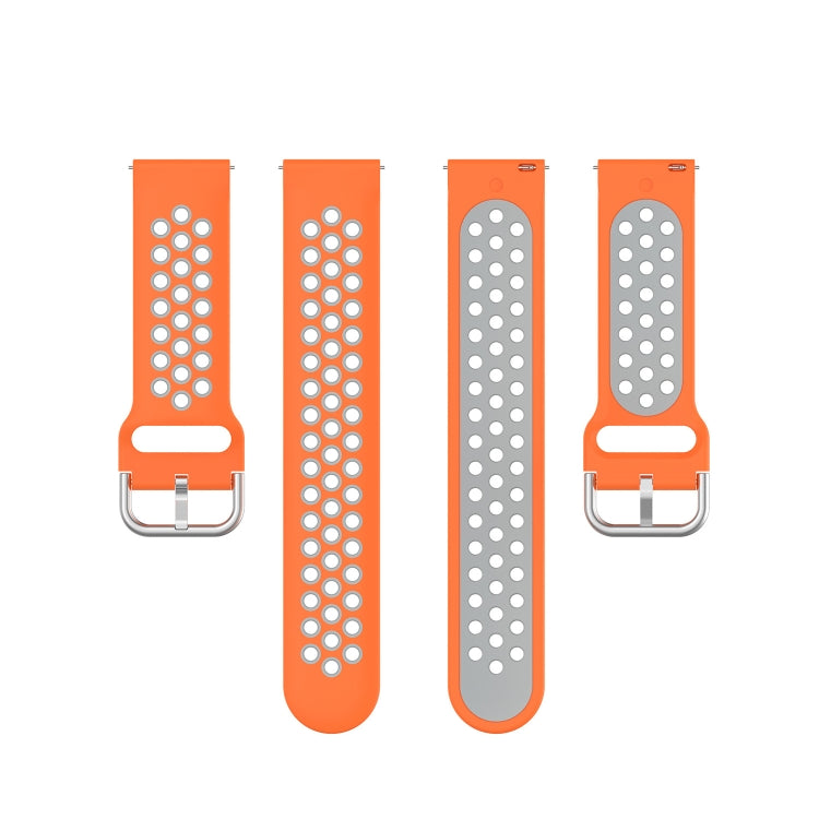 20mm Perforated Breathable Sports Silicone Watch Band, For Garmin Forerunner 158, For Garmin Forerunner 55, For Garmin Venu