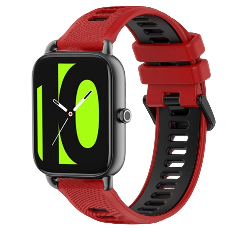 22mm Sports Two-Color Silicone Watch Band, For Xiaomi Haylou RT2 LS10, For  Xiaomi Haylou RS4 LS12