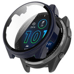 PC + Toughened Film Integrated Watch Protective Case, For Garmin Forerunner 965