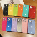Jelly Glitter Solid Color TPU Phone Case, For iPhone 14 Pro Max