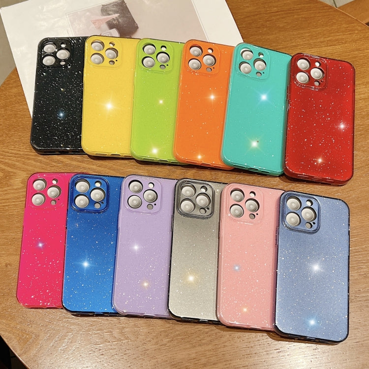 Jelly Glitter Solid Color TPU Phone Case, For iPhone 14 Pro Max
