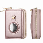 For AirTag 2nd Gen / AirTag 1st Gen Zipper Wallet Protective Cover