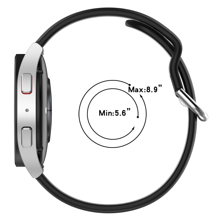 20mm Breathable Two-Color Silicone Watch Band, For Garmin Venu SQ, For Garmin VivoMove Style, For Garmin VivoMove Luxe