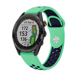 22mm Sports Breathable Silicone Watch Band, For Garmin Fenix 7 Solar, For Garmin Fenix 7 Sapphire Solar, For Garmin EPIX Gen 2, For Garmin Approach S62
