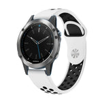22mm Sports Breathable Silicone Watch Band, For Garmin Fenix 5 Plus, For Garmin Quatix 5, For Garmin Quatix 5 Sapphire, For Garmin Forerunner 955