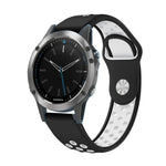 22mm Sports Breathable Silicone Watch Band, For Garmin Fenix 5 Plus, For Garmin Quatix 5, For Garmin Quatix 5 Sapphire, For Garmin Forerunner 955