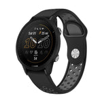 22mm Sports Breathable Silicone Watch Band, For Garmin Fenix 5 Plus, For Garmin Quatix 5, For Garmin Quatix 5 Sapphire, For Garmin Forerunner 955