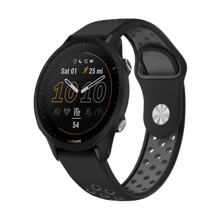 22mm Sports Breathable Silicone Watch Band, For Garmin Fenix 5 Plus, For Garmin Quatix 5, For Garmin Quatix 5 Sapphire, For Garmin Forerunner 955