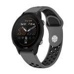 22mm Sports Breathable Silicone Watch Band, For Garmin Fenix 5 Plus, For Garmin Quatix 5, For Garmin Quatix 5 Sapphire, For Garmin Forerunner 955