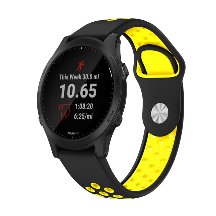 22mm Sports Breathable Silicone Watch Band, For Garmin Forerunner 945, For Garmin Forerunner 935, For Garmin Forerunner 965, For Garmin Instinct 2