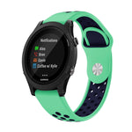 22mm Sports Breathable Silicone Watch Band, For Garmin Forerunner 945, For Garmin Forerunner 935, For Garmin Forerunner 965, For Garmin Instinct 2