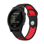 22mm Sports Breathable Silicone Watch Band, For Garmin Forerunner 945, For Garmin Forerunner 935, For Garmin Forerunner 965, For Garmin Instinct 2