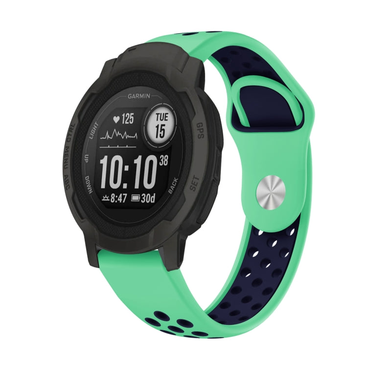 22mm Sports Breathable Silicone Watch Band, For Garmin Forerunner 945, For Garmin Forerunner 935, For Garmin Forerunner 965, For Garmin Instinct 2