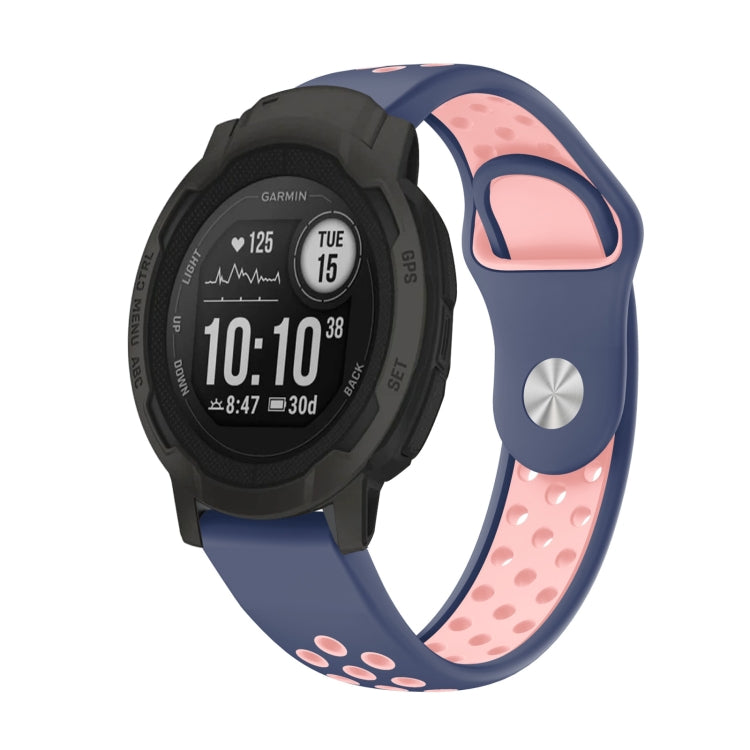 22mm Sports Breathable Silicone Watch Band, For Garmin Forerunner 945, For Garmin Forerunner 935, For Garmin Forerunner 965, For Garmin Instinct 2
