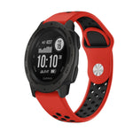 22mm Sports Breathable Silicone Watch Band, For Garmin Instinct, For Garmin Descent G1