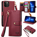 Love Zipper Lanyard Leather Phone Case, For iPhone 14 Pro Max, For iPhone 7 / 8 / SE 2022, For iPhone 13 Pro Max, For iPhone 13 Pro, For iPhone 13, For iPhone 12 / 12 Pro, For iPhone 12 Pro Max, For iPhone 11 Pro Max