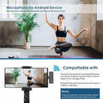 Wireless Lavalier Lapel Microphone for Android Phone & Computer with USB-C / Type-C Receiver, One by One, One by Two