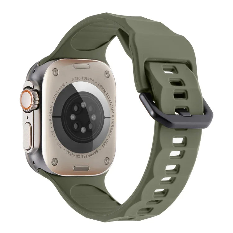 Ripple Silicone Sports Watch Band, For Apple Watch 2 42mm, For Apple Watch 42mm