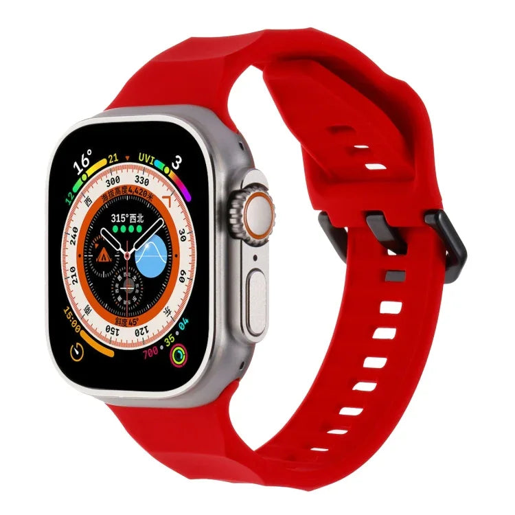 Ripple Silicone Sports Watch Band, For Apple Watch 2 42mm, For Apple Watch 42mm