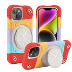Shield PC Hybrid Silicone Phone Case, For iPhone 14, For iPhone 14 Pro Max, For iPhone 13 Pro Max, For iPhone 13
