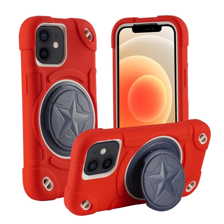 Shield PC Hybrid Silicone Phone Case, For iPhone 12, For iPhone 12 Pro Max, For iPhone 12 Pro