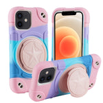 Shield PC Hybrid Silicone Phone Case, For iPhone 12, For iPhone 12 Pro Max, For iPhone 12 Pro
