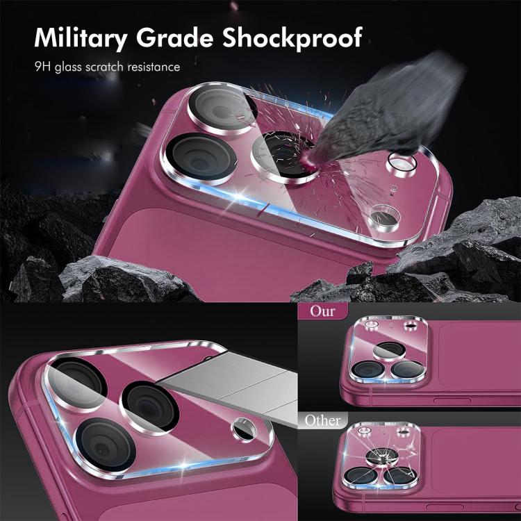 ENKAY Hat-Prince 9H Rear Camera Lens Tempered Glass Film, For iPhone 18 Pro, For iPhone 18 Pro Max, For iPhone 17 Pro Max, For iPhone 17 Pro, For iPhone 17, For iPhone Air, For iPhone 16 Pro / 16 Pro Max, For iPhone 16 / 16 Plus                        ...