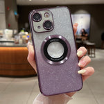 Gradient Glitter Electroplating MagSafe TPU Phone Case, For iPhone 14, For iPhone 14 Pro, For iPhone 14 Pro Max, For iPhone 13 Pro Max, For iPhone 13 Pro, For iPhone 13