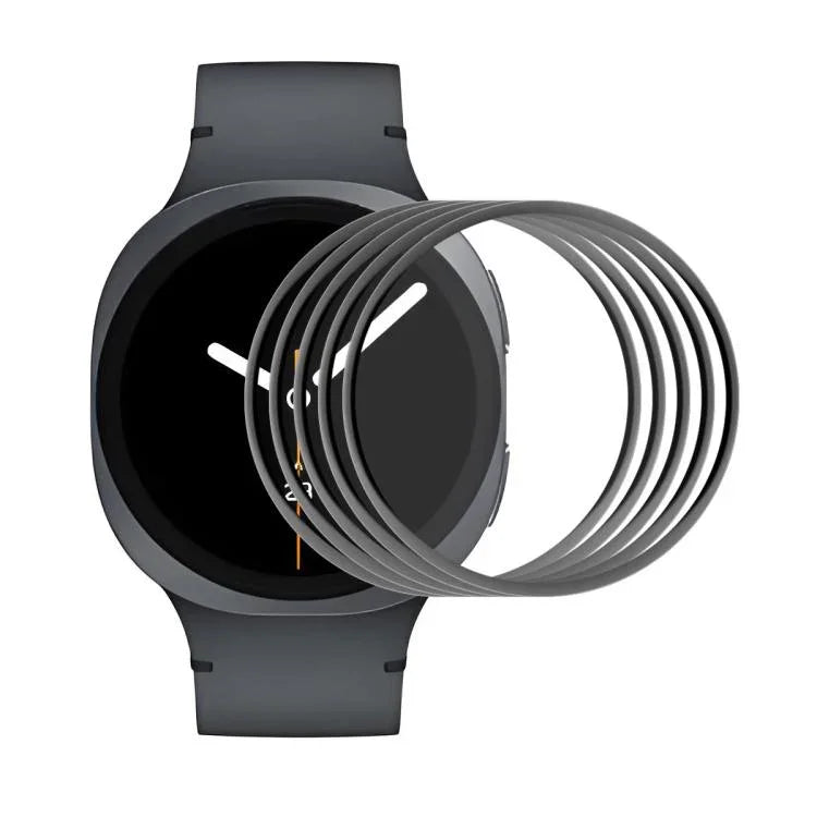 5pcs ENKAY 3D Full Coverage Soft PC Edge PMMA HD Screen Film, For Samsung Galaxy Watch Ultra 47mm / Ultra 2025, For Samsung Galaxy Watch8 Classic 46mm, For Samsung Galaxy Watch8 44mm, For Samsung Galaxy Watch8 40mm                                      ...