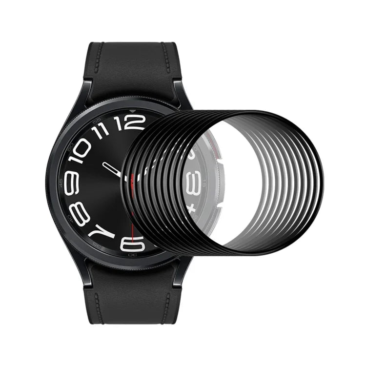 10pcs ENKAY 3D Full Coverage Soft PC Edge PMMA HD Screen Film, For Samsung Galaxy Watch Ultra 47mm / Ultra 2025, For Samsung Galaxy Watch8 Classic 46mm, For Samsung Galaxy Watch8 44mm, For Samsung Galaxy Watch8 40mm                                     ...