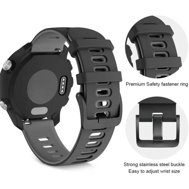20mm Two-color Silicone Watch Band, For Samsung Galaxy Watch 5  40mm
